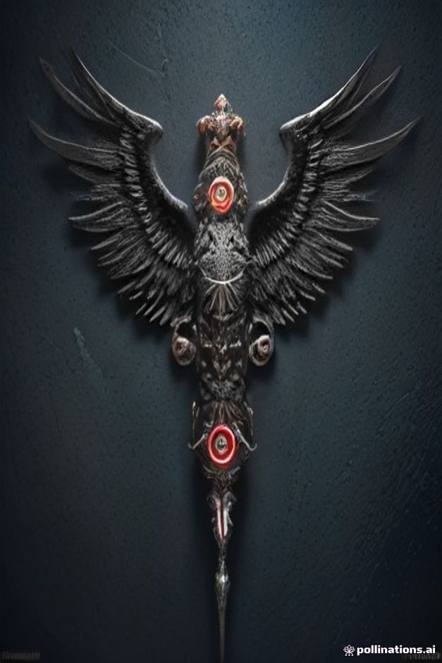 Iris Sigil Study 2 - Winged Talisman